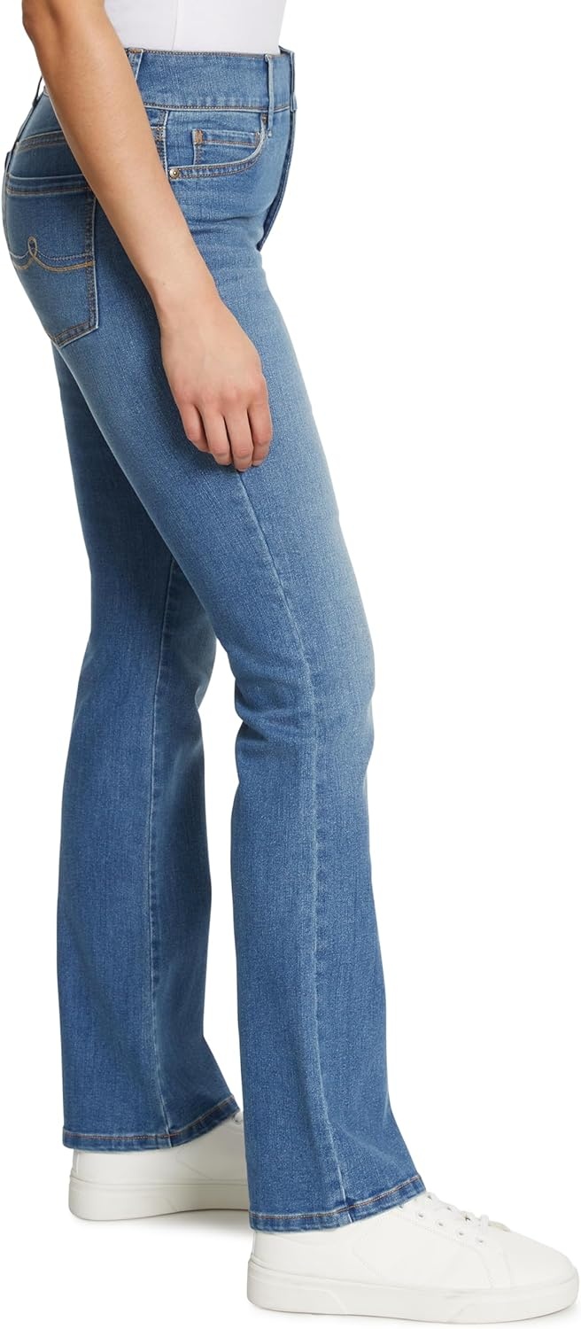 image:imageGloria Vanderbilt Womens Shape Effect Tummy Hold High Rise Boot Cut Jean StandardCrested Butte Whiskers