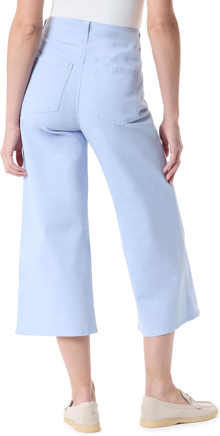 image:imageGloria Vanderbilt Womens Shape Effect Tummy Sculpt High Rise Culotte StandardDreamy Blue