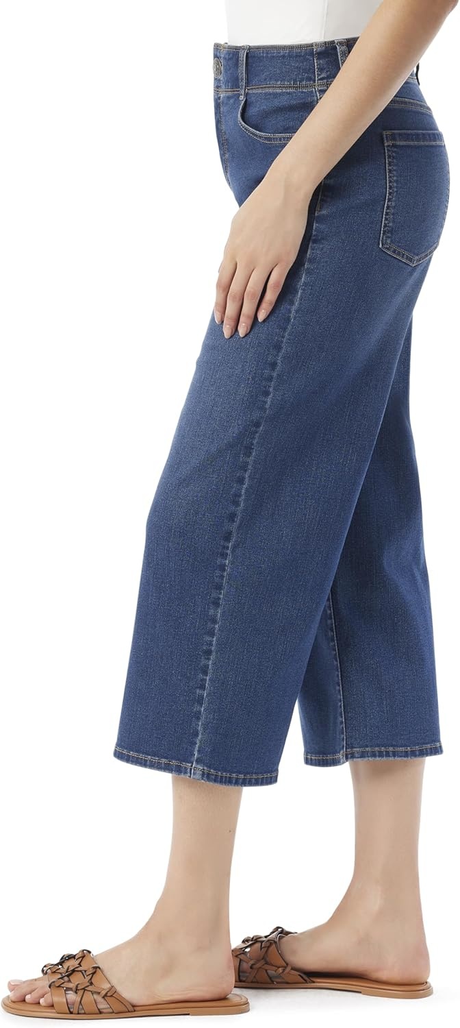 image:imageGloria Vanderbilt Womens Shape Effect Tummy Sculpt High Rise Culotte StandardPrato