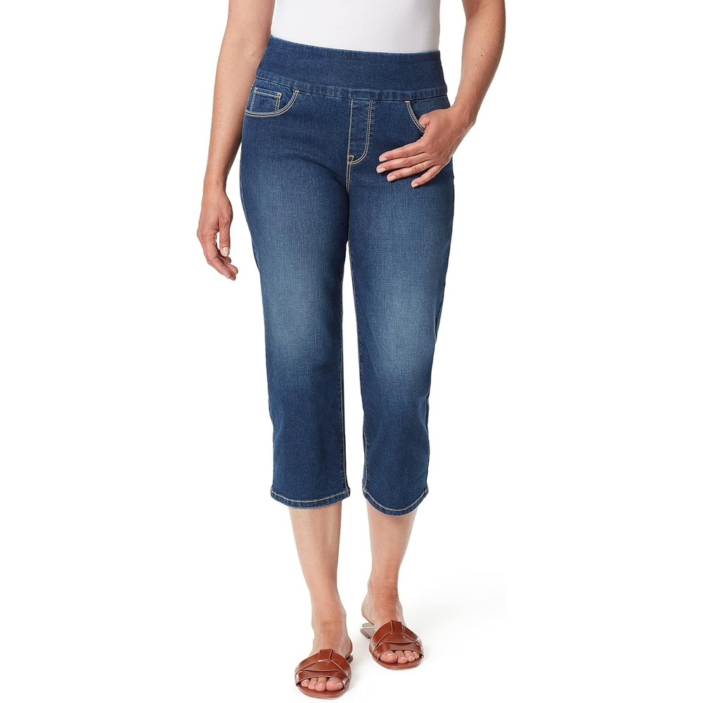 image:imageGloria Vanderbilt Womens Amanda Pull on CapriBethelds