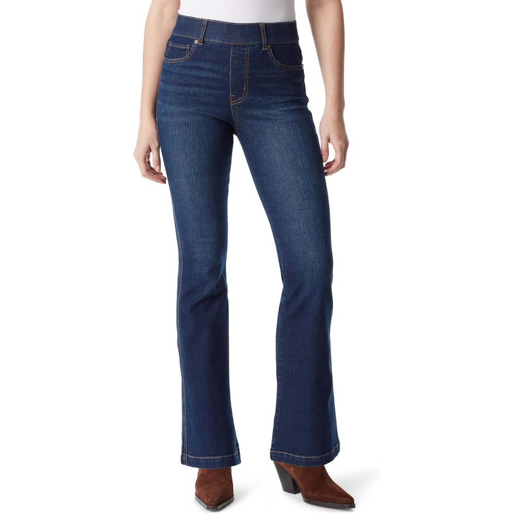 image:imageGloria Vanderbilt Womens Shape Effect Pull on High Rise Straight Leg Jean StandardAsheboro Whiskers