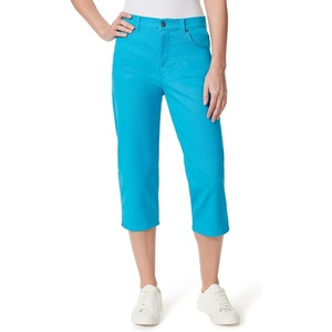 image:imageGloria Vanderbilt Womens Amanda Pull on CapriIsland Cove  Rivets