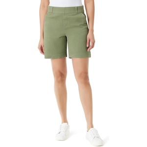 image:imageGloria Vanderbilt Womens Shape Effect Comfort Waist Pull on Short StandardGarden Sage