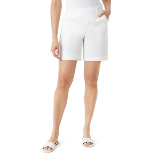 image:imageGloria Vanderbilt Womens Shape Effect Comfort Waist Pull on Short StandardVintage White