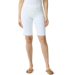 image:imageGloria Vanderbilt Womens Shape Effect Pull on Bermuda High Rise Short StandardVintage White 2