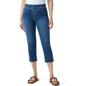 image:imageGloria Vanderbilt Womens Shape Effect Pull on High Rise Straight Leg Capri StandardLouisville