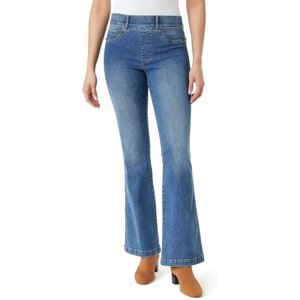 image:imageGloria Vanderbilt Womens Shape Effect Pull on High Rise Straight Leg Jean StandardCastle Point