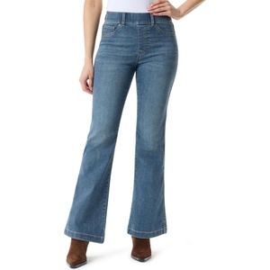 image:imageGloria Vanderbilt Womens Shape Effect Pull on High Rise Straight Leg Jean StandardGranby Whiskers