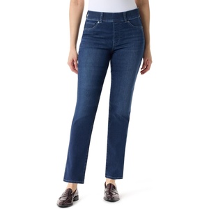 image:imageGloria Vanderbilt Womens Shape Effect Pull on High Rise Straight Leg Jean StandardPanorama Whiskers