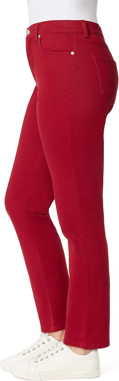 image:imageGloria Vanderbilt Womens Amanda Classic High Rise Tapered Jean Plus SizeAutumn Apple