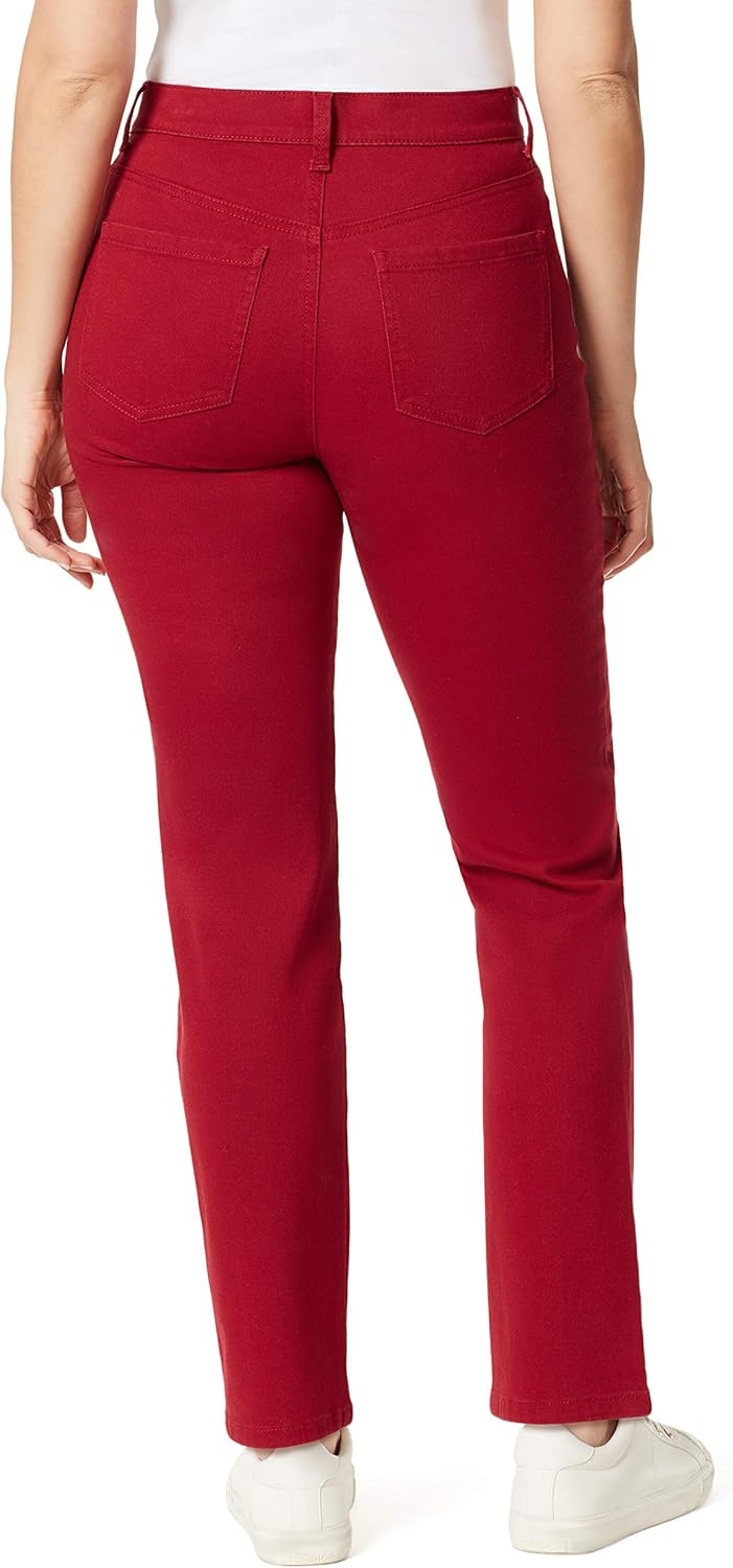 image:imageGloria Vanderbilt Womens Amanda Classic High Rise Tapered Jean Plus SizeAutumn Apple