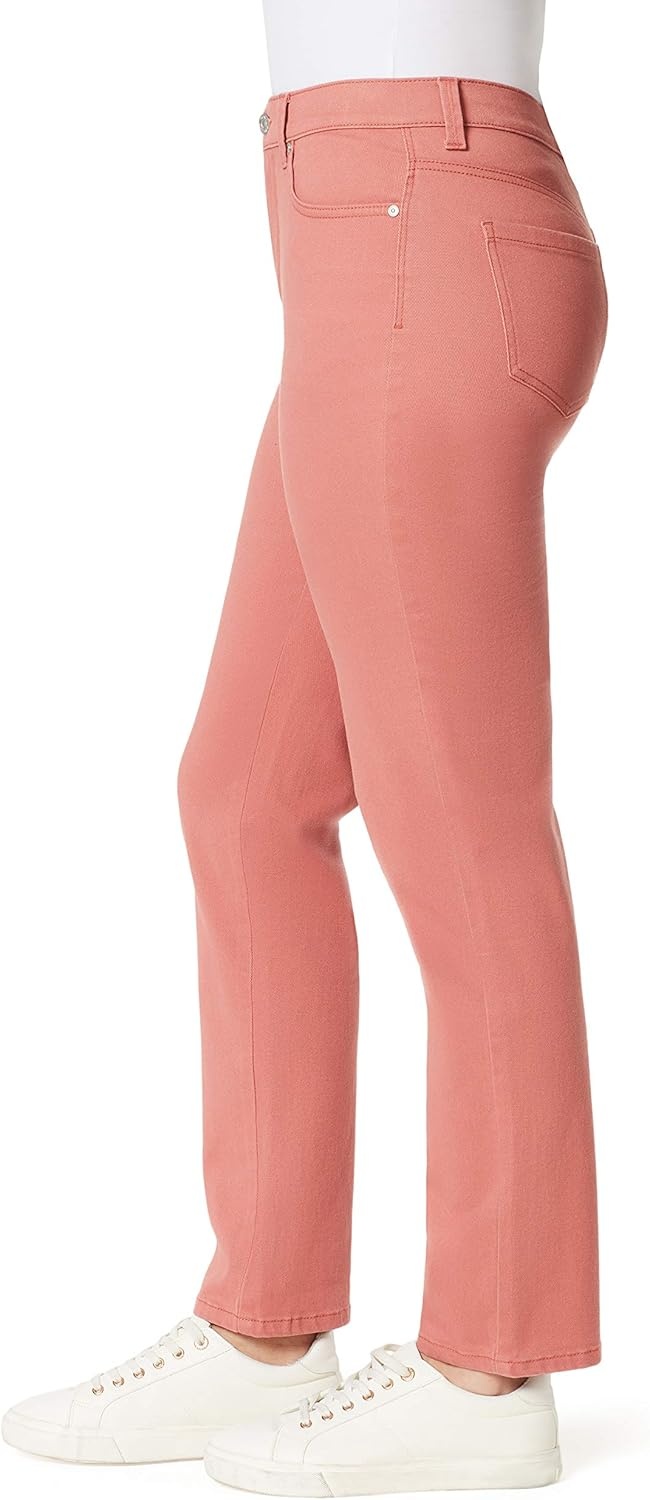 image:imageGloria Vanderbilt Womens Amanda Classic High Rise Tapered Jean Plus SizeBegonia Bloom