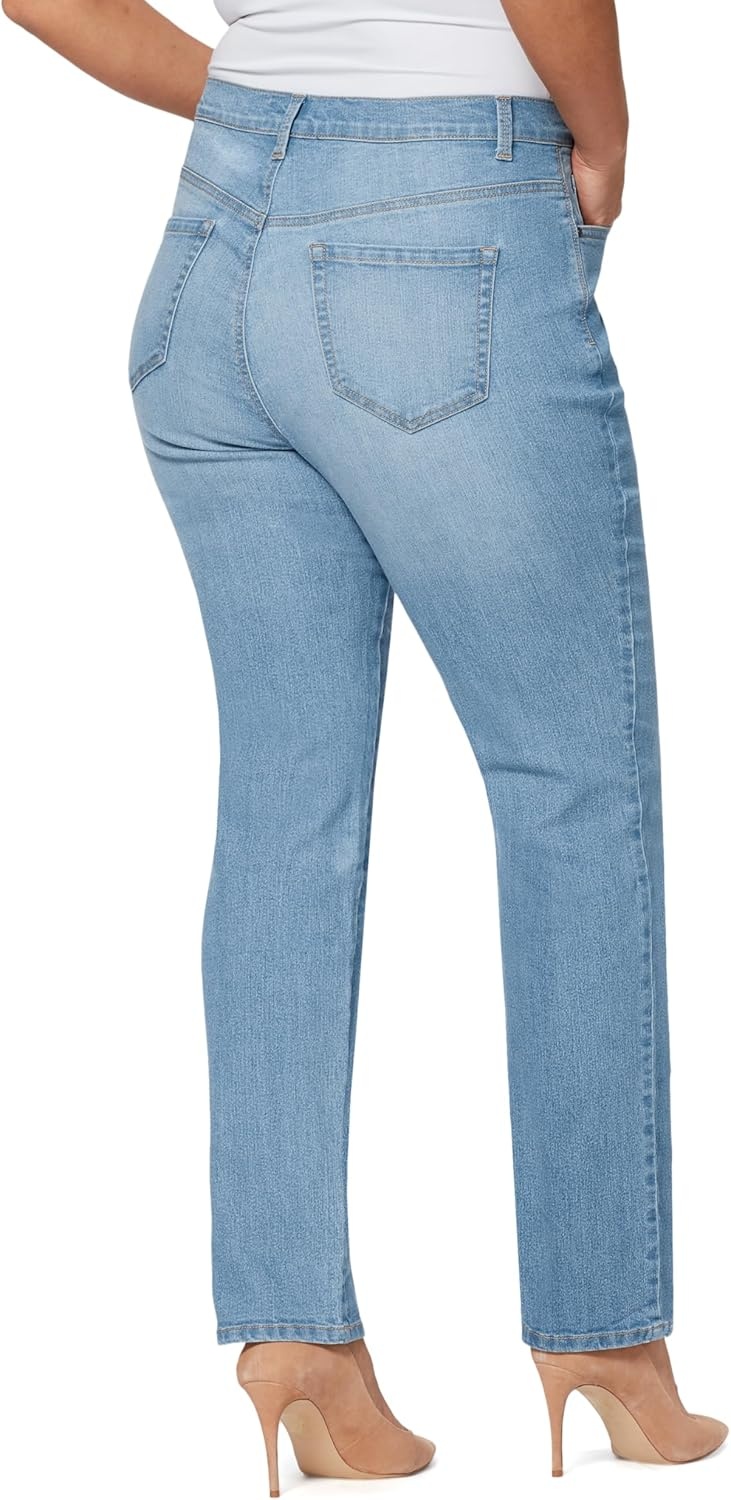 image:imageGloria Vanderbilt Womens Amanda Classic High Rise Tapered Jean Plus SizeCallisto