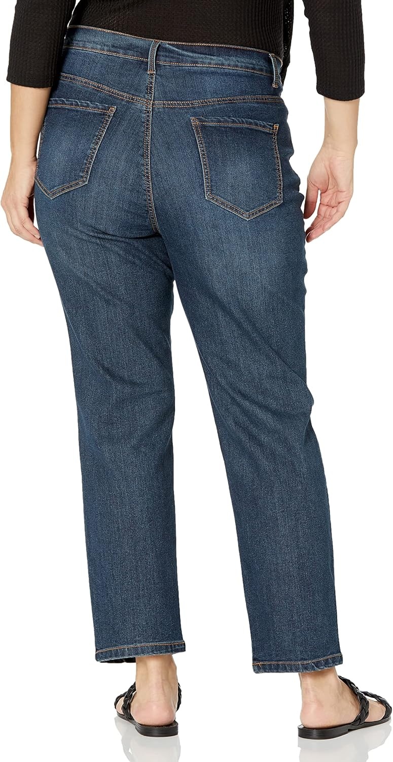 image:imageGloria Vanderbilt Womens Amanda Classic High Rise Tapered Jean Plus SizeHaswell