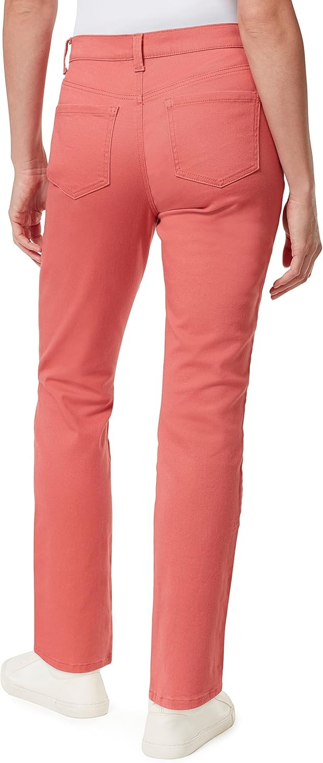 image:imageGloria Vanderbilt Womens Amanda Classic High Rise Tapered Jean Plus SizePersimmon