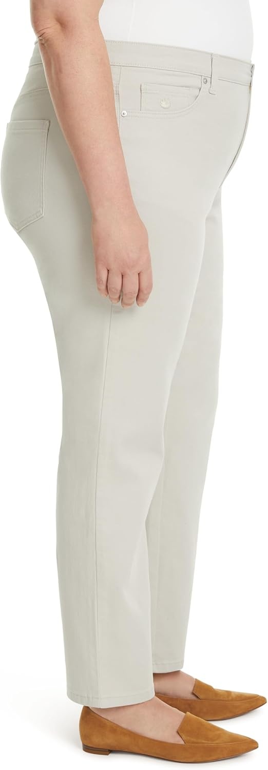 image:imageGloria Vanderbilt Womens Amanda Classic High Rise Tapered Jean Plus SizeStonewood