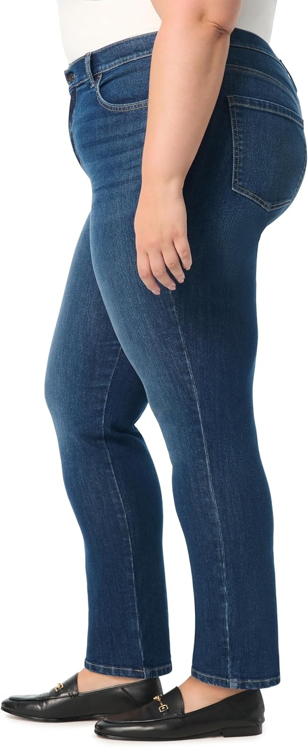 image:imageGloria Vanderbilt Womens Amanda Classic High Rise Tapered Jean PlusLaramie Whiskers