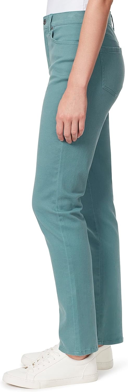 image:imageGloria Vanderbilt Womens Classic Tapered Amanda JeansAegean Teal