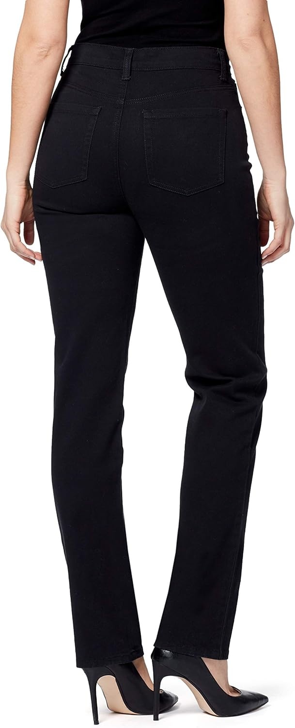 image:imageGloria Vanderbilt Womens Classic Tapered Amanda JeansBlack