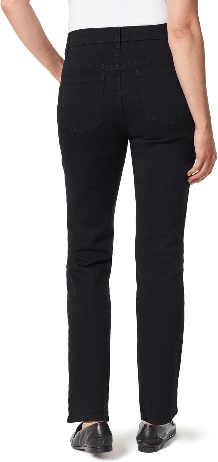 image:imageGloria Vanderbilt Womens Classic Tapered Amanda JeansBlack