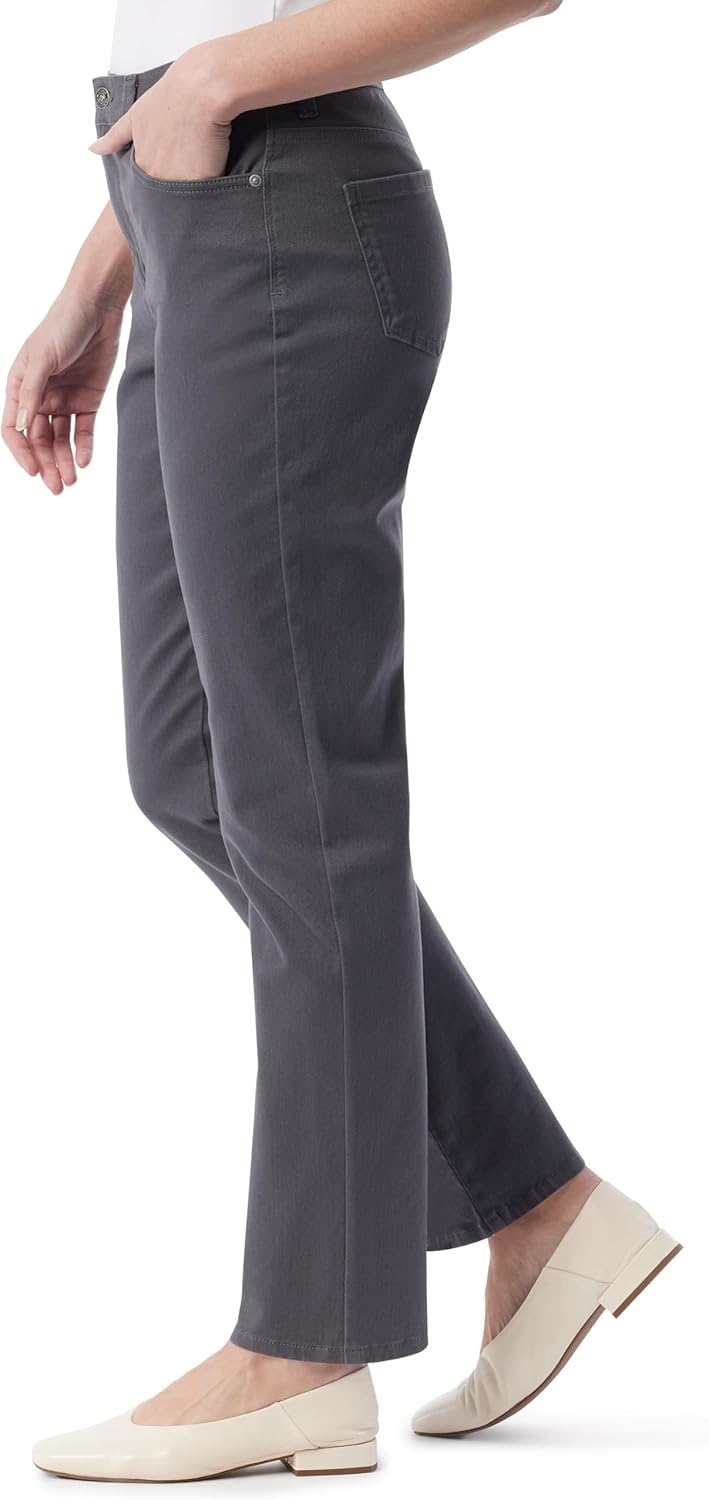 image:imageGloria Vanderbilt Womens Classic Tapered Amanda JeansBoulder Grey