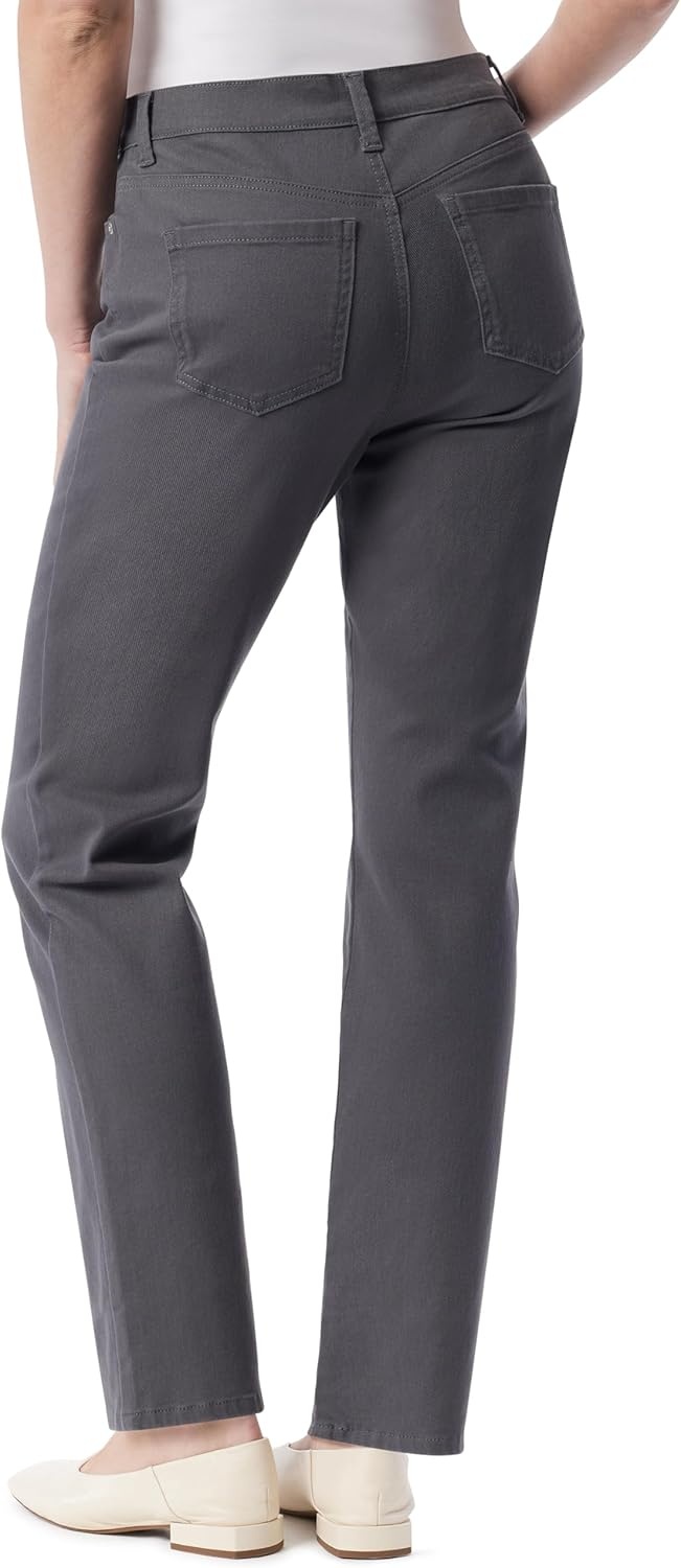 image:imageGloria Vanderbilt Womens Classic Tapered Amanda JeansBoulder Grey