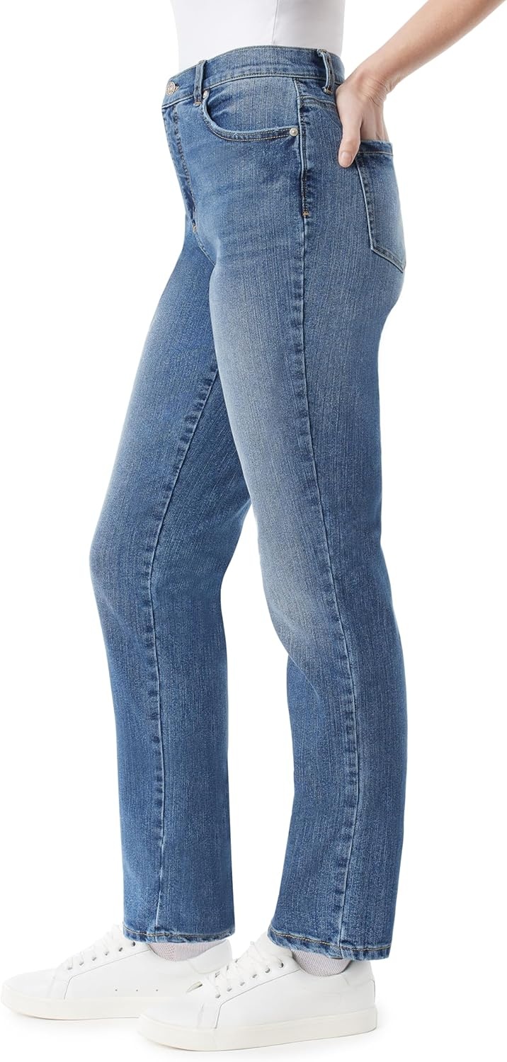 image:imageGloria Vanderbilt Womens Classic Tapered Amanda JeansCarlyle Whiskers