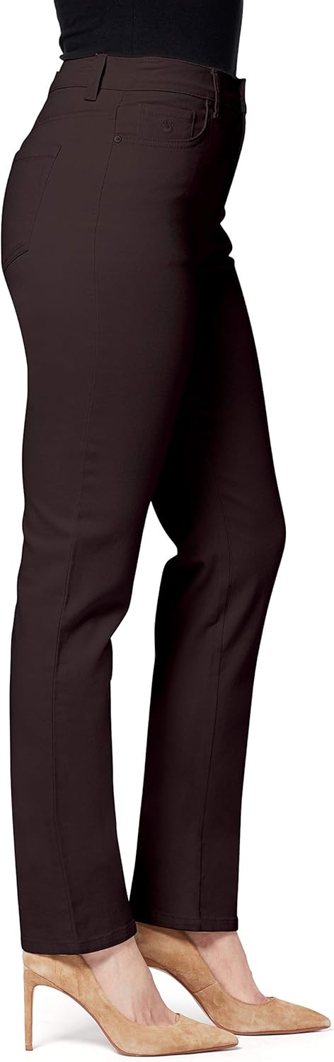 image:imageGloria Vanderbilt Womens Classic Tapered Amanda JeansCoffee Roastds