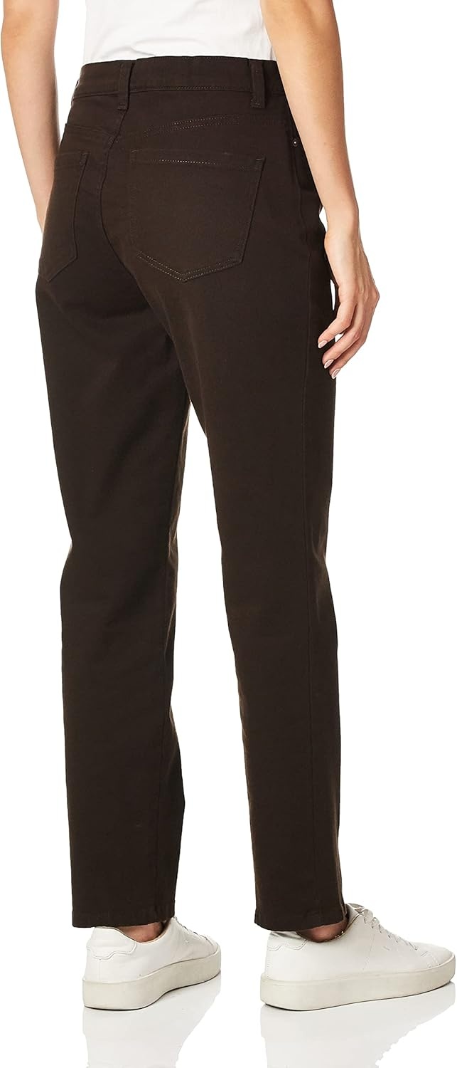 image:imageGloria Vanderbilt Womens Classic Tapered Amanda JeansCoffee Roastds