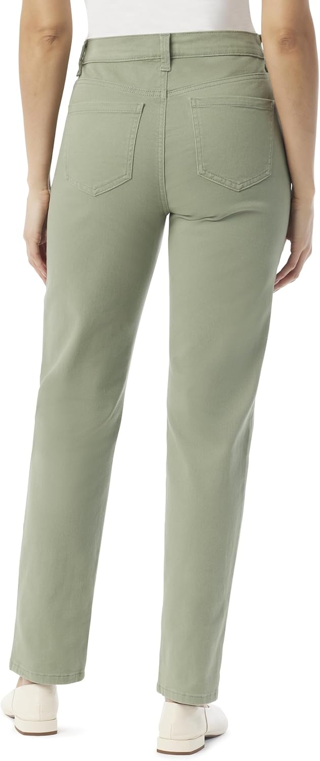 image:imageGloria Vanderbilt Womens Classic Tapered Amanda JeansGarden Sage