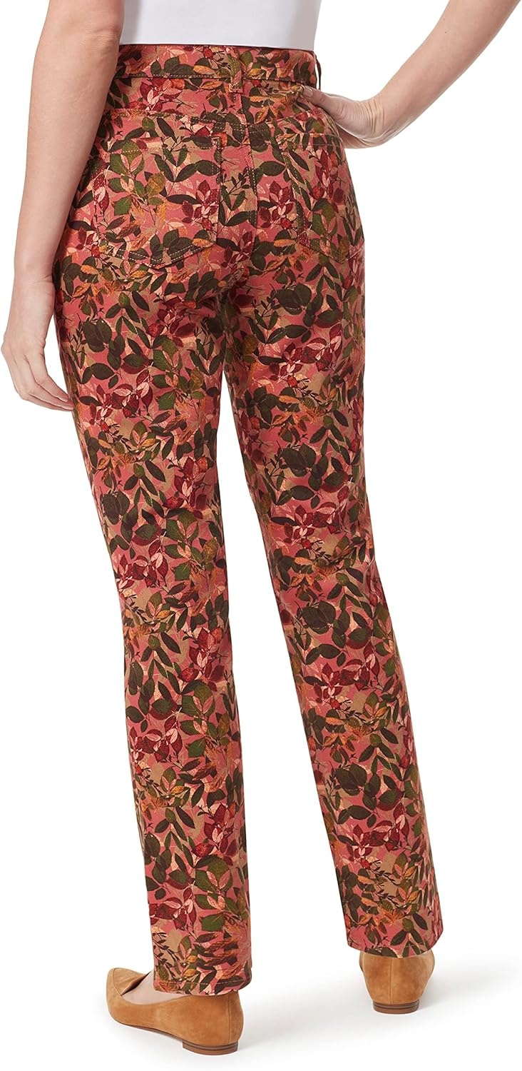 image:imageGloria Vanderbilt Womens Classic Tapered Amanda JeansGlen Rose Autumn Leaves