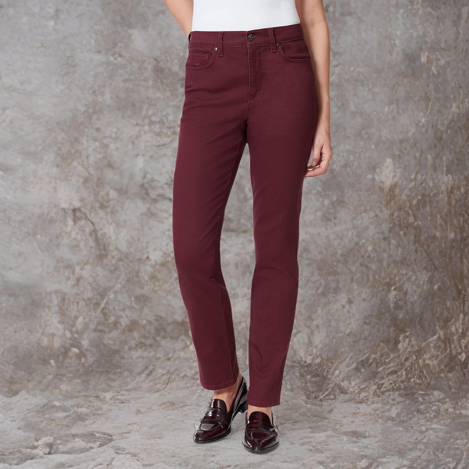 image:imageGloria Vanderbilt Womens Classic Tapered Amanda JeansHuckleberry