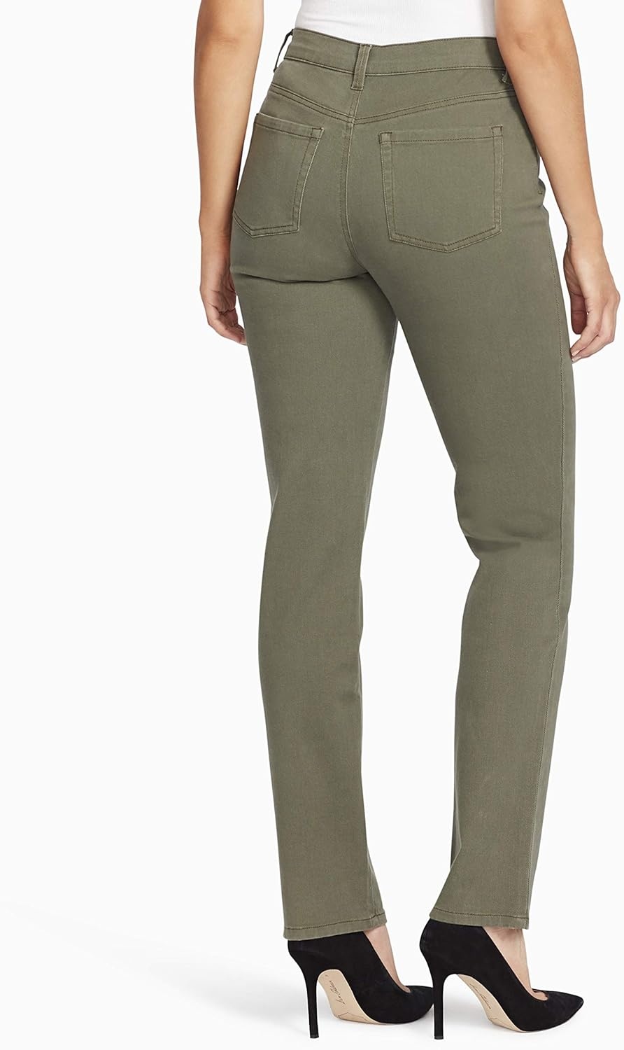 image:imageGloria Vanderbilt Womens Classic Tapered Amanda JeansOlive Leaf