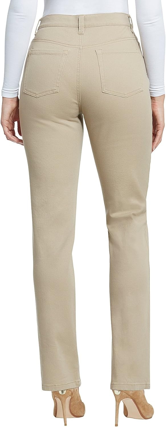 image:imageGloria Vanderbilt Womens Classic Tapered Amanda JeansPerfect Khaki