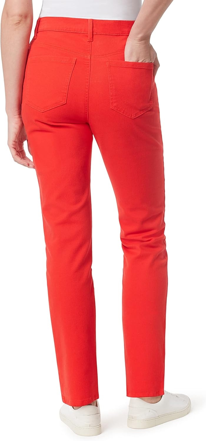 image:imageGloria Vanderbilt Womens Classic Tapered Amanda JeansRed Spark