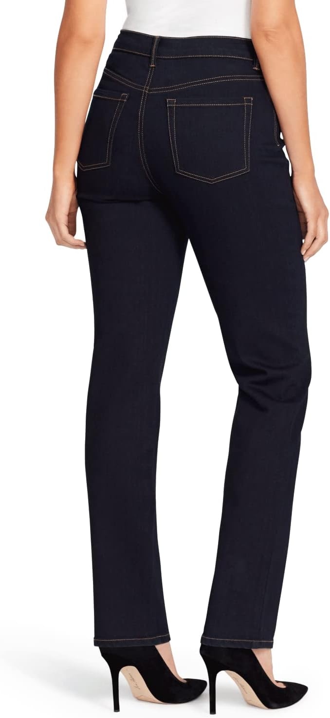 image:imageGloria Vanderbilt Womens Classic Tapered Amanda JeansRinse Noir
