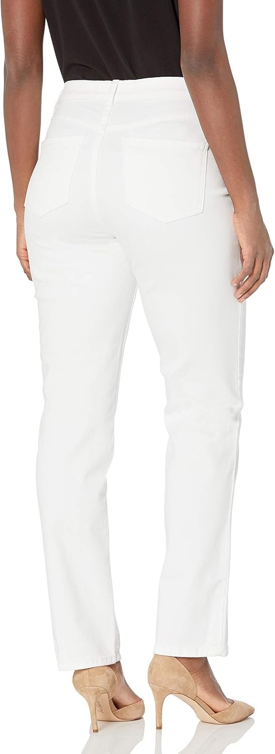 image:imageGloria Vanderbilt Womens Classic Tapered Amanda JeansShell White