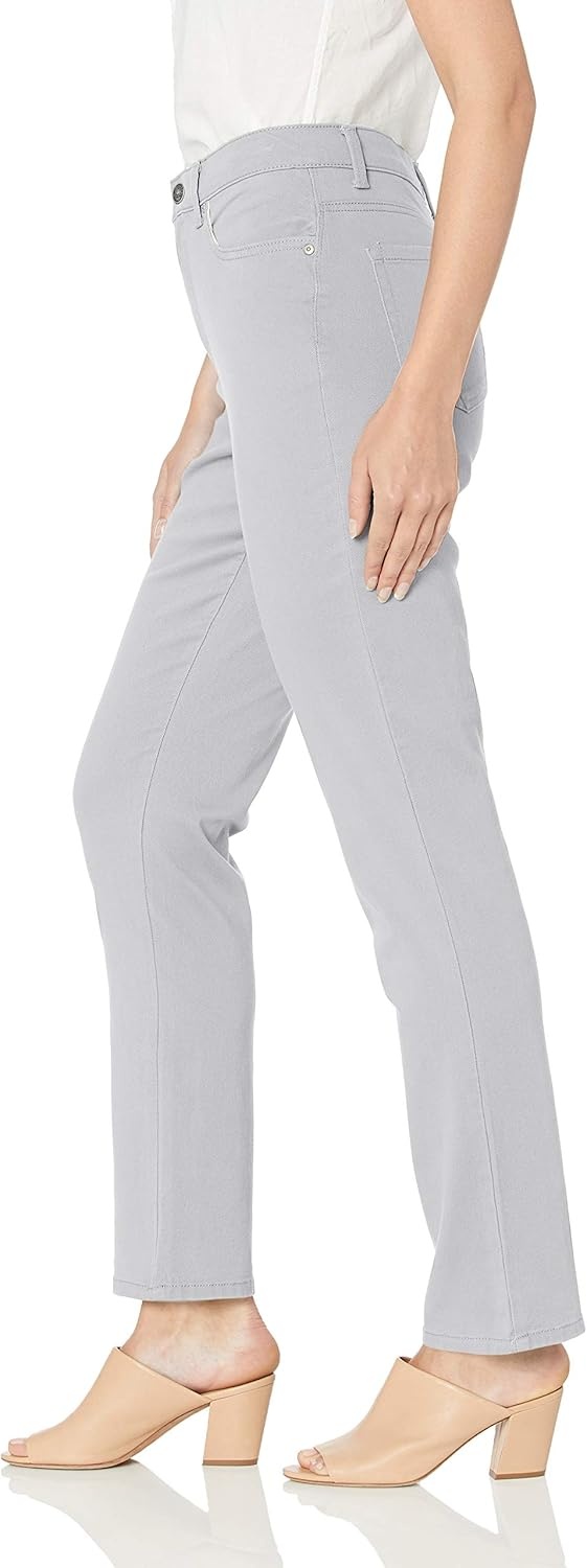 image:imageGloria Vanderbilt Womens Classic Tapered Amanda JeansSilverlight