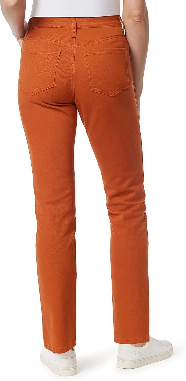 image:imageGloria Vanderbilt Womens Classic Tapered Amanda JeansTerracotta