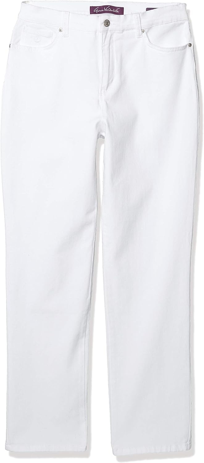 image:imageGloria Vanderbilt Womens Classic Tapered Amanda JeansVintage White
