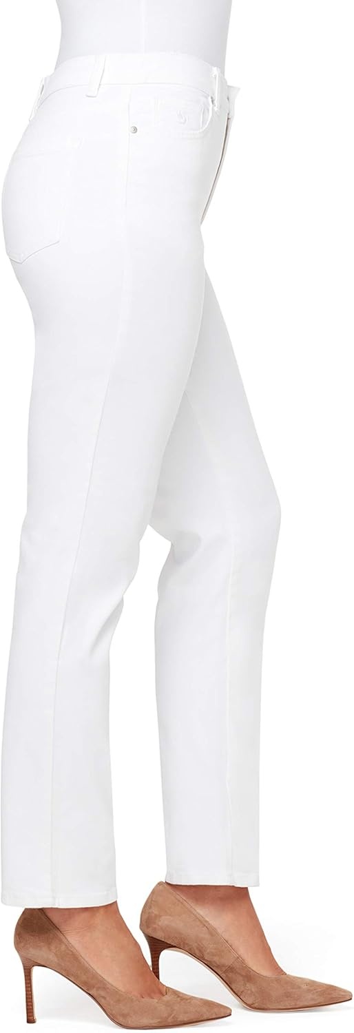 image:imageGloria Vanderbilt Womens Classic Tapered Amanda JeansVintage White