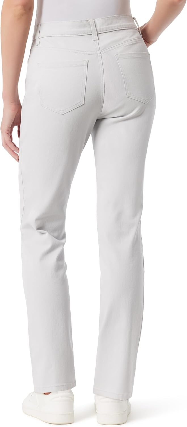 image:imageGloria Vanderbilt Womens Classic Tapered Amanda JeansWarm Grey