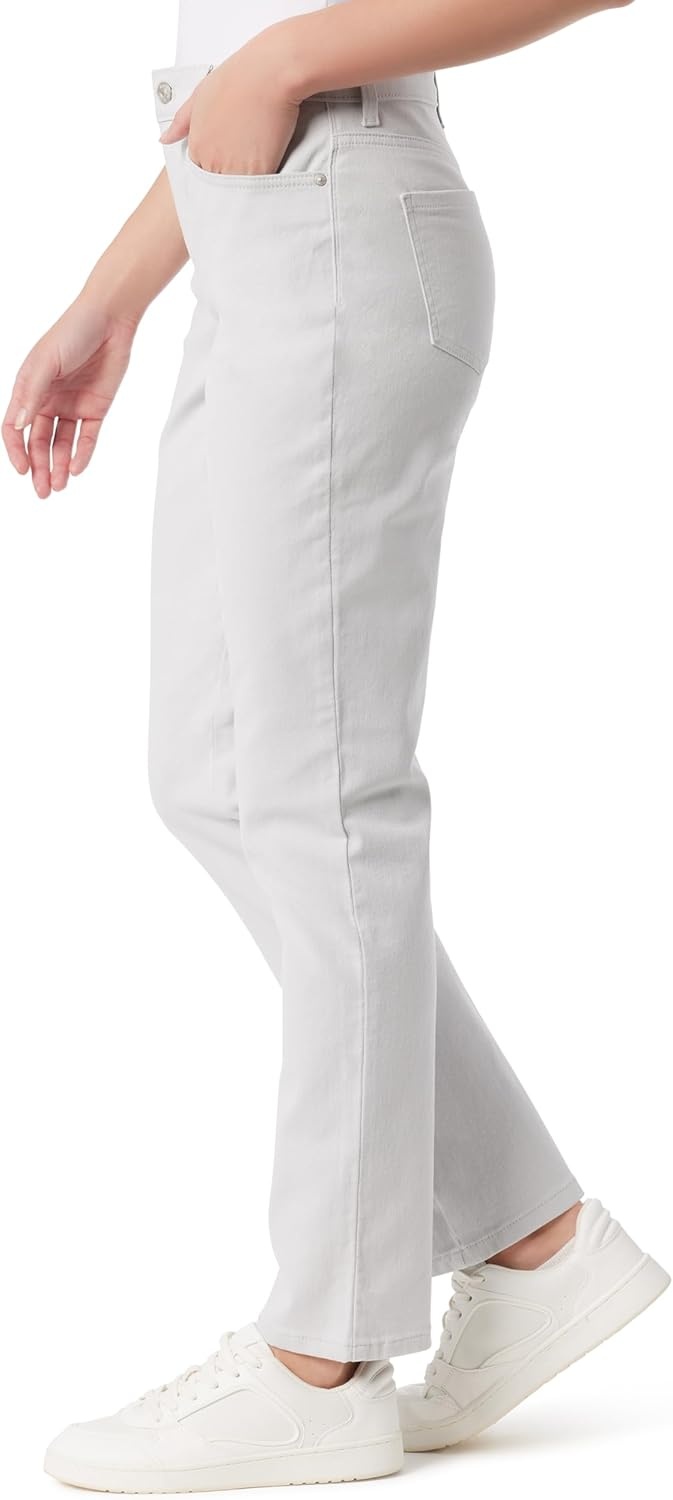 image:imageGloria Vanderbilt Womens Classic Tapered Amanda JeansWarm Grey