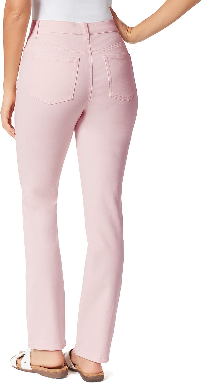 image:imageGloria Vanderbilt Womens Classic Tapered Amanda JeansWispy Pink
