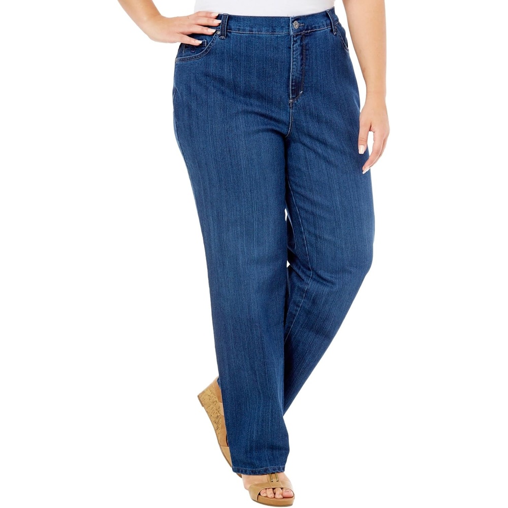 image:imageGloria Vanderbilt Womens Amanda Classic High Rise Tapered Jean Plus SizeChelsea