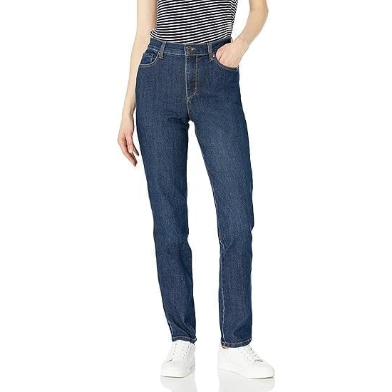 image:imageGloria Vanderbilt Womens Amanda Classic High Rise Tapered Jean Plus SizeScottsdale Bluemadison