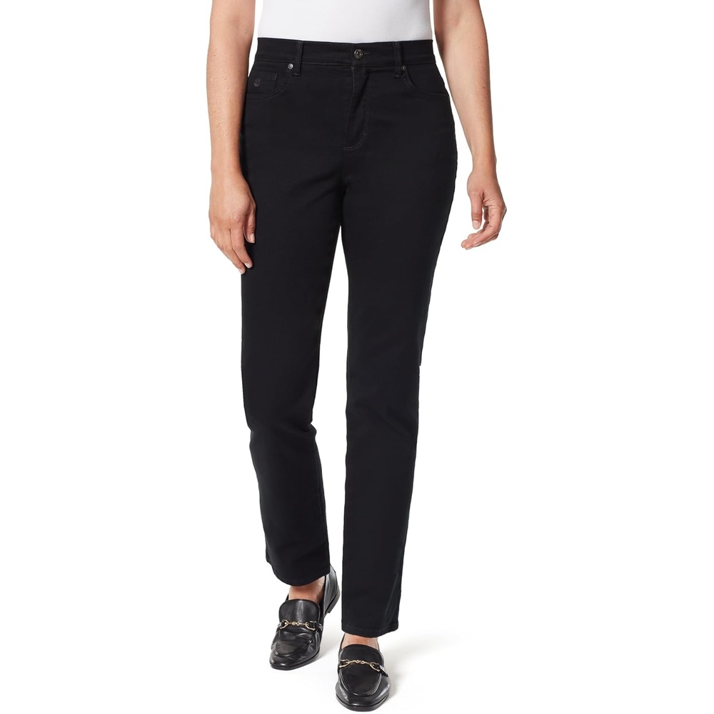 image:imageGloria Vanderbilt Womens Classic Tapered Amanda JeansBlack