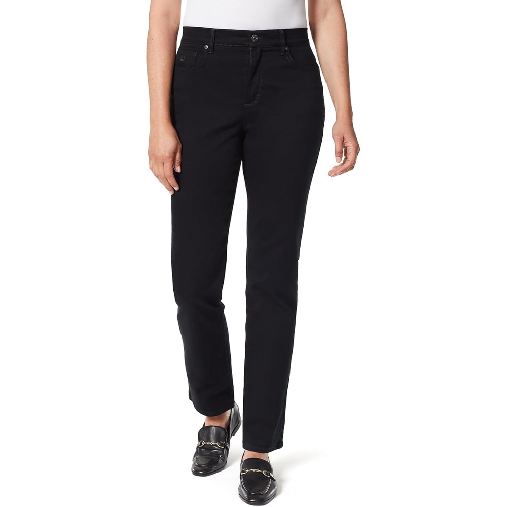 image:imageGloria Vanderbilt Womens Classic Tapered Amanda JeansBlackds