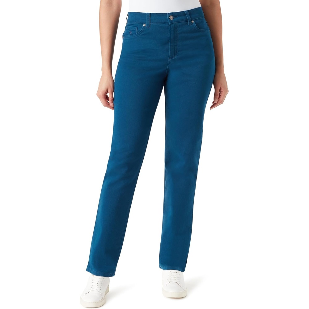 image:imageGloria Vanderbilt Womens Classic Tapered Amanda JeansBlue Kyanite