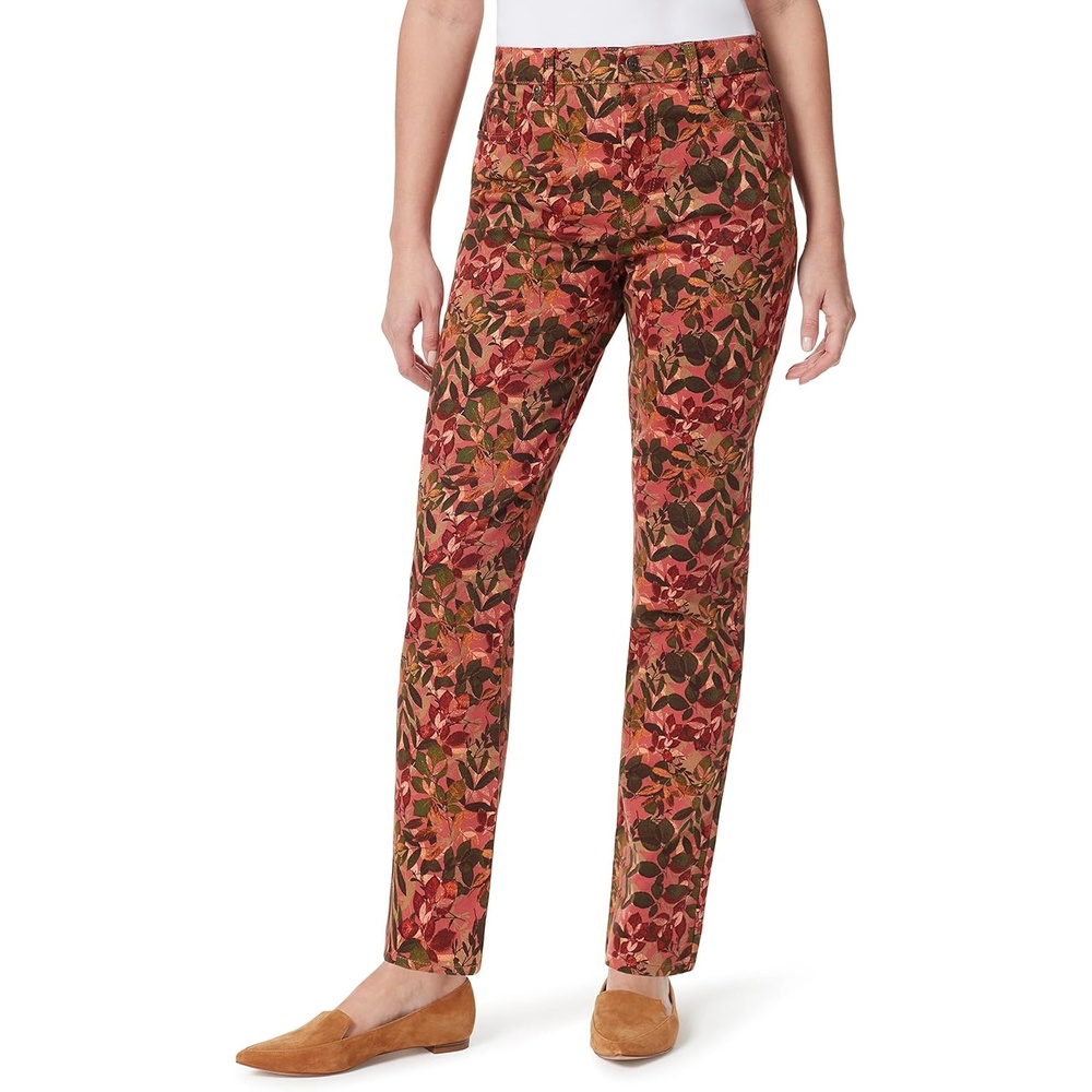 image:imageGloria Vanderbilt Womens Classic Tapered Amanda JeansGlen Rose Autumn Leaves